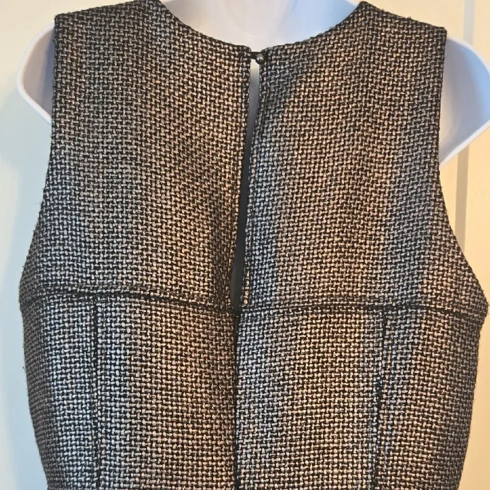 Banana Republic Gray and Black Sheath Mini Dress - Picture 4 of 4
